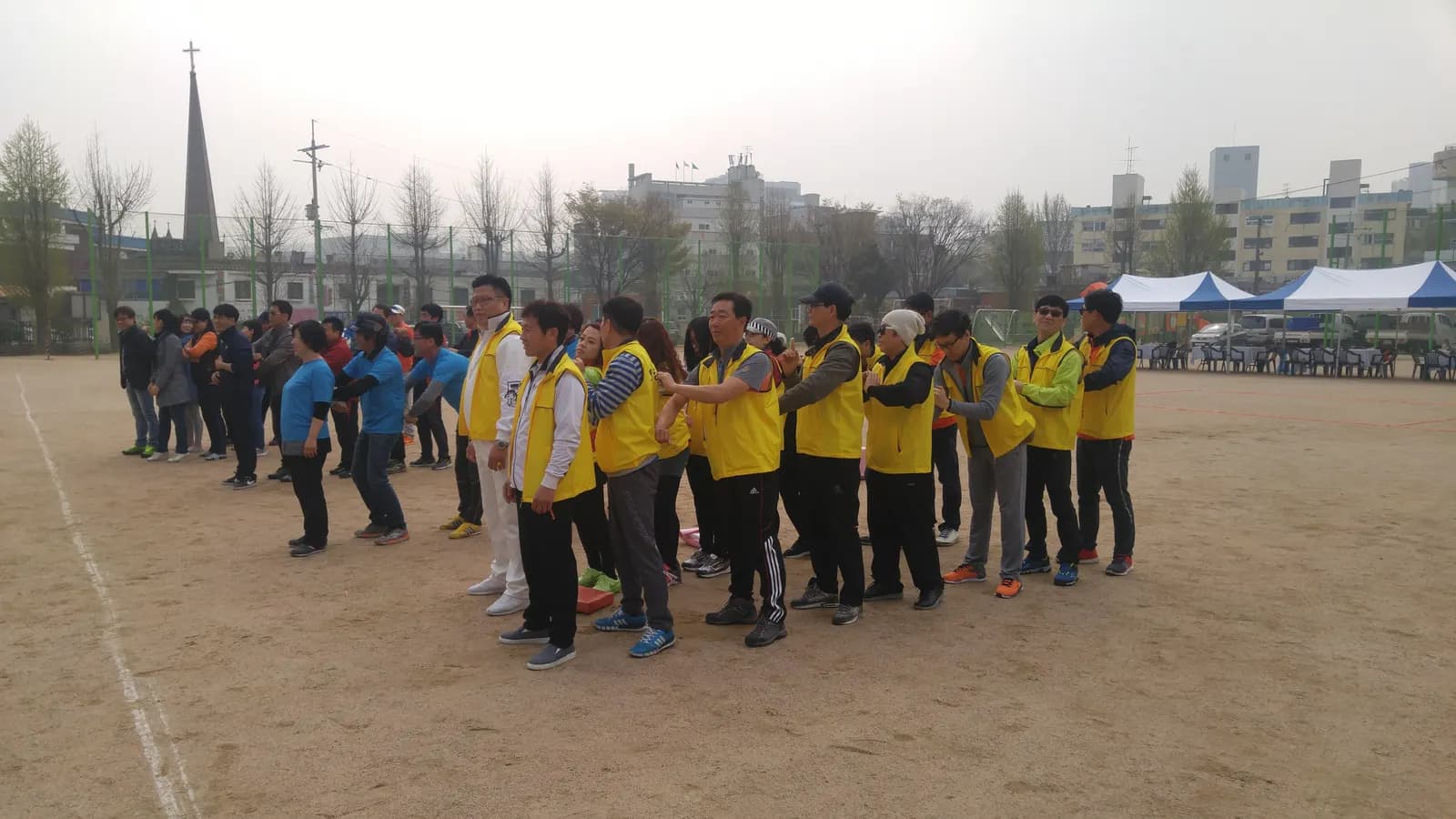 개초등학교 동문연합체육대회 현장 사진 2