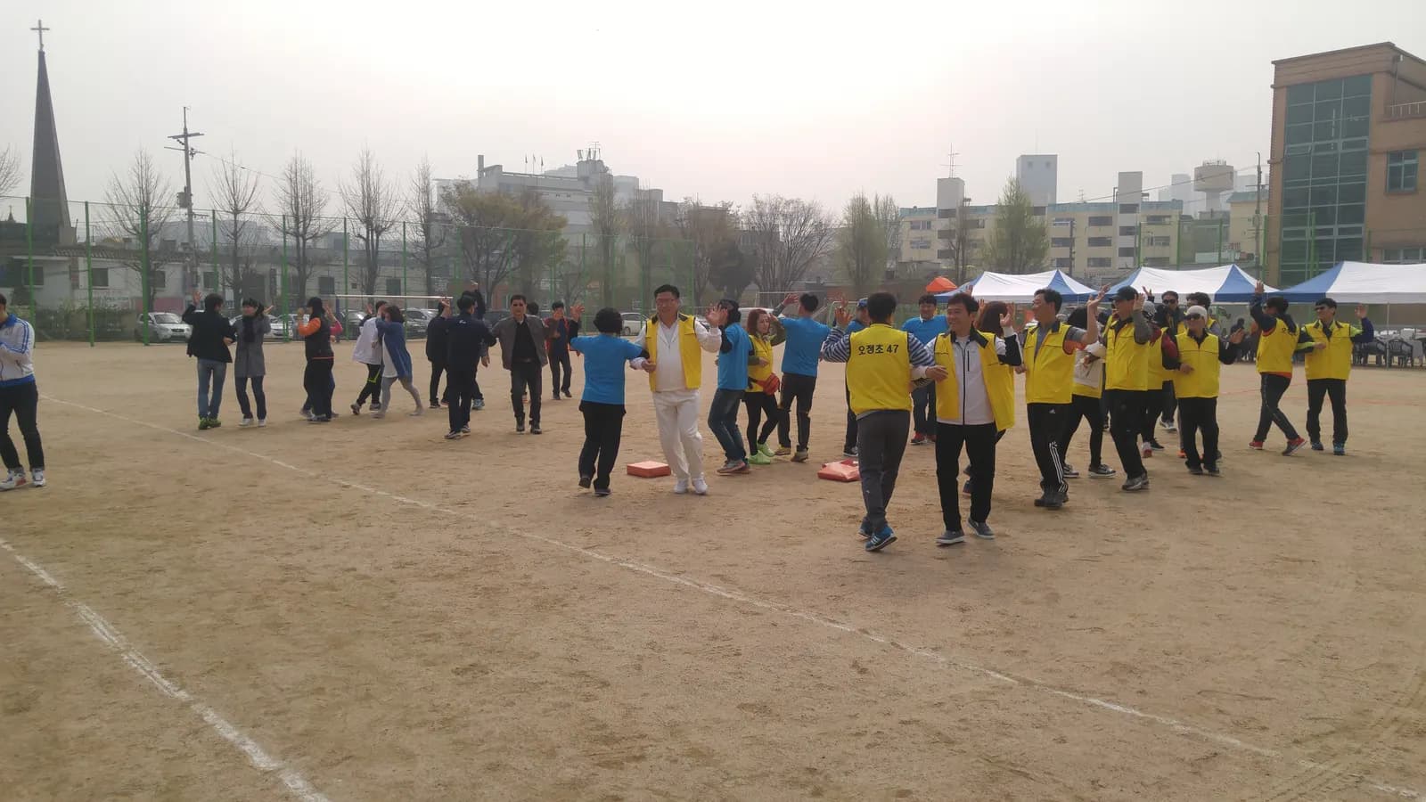 개초등학교 동문연합체육대회 현장 사진 3