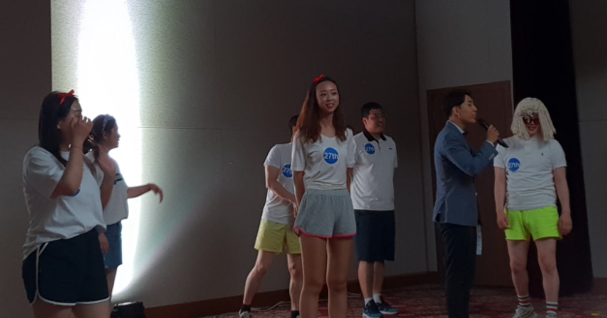 한국 뉴메틱 레크레이션 현장 사진